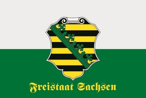 Aufkleber freistaat sachsen - freistaat,