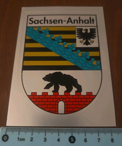 Sachsen anhalt aufkleber - aufkleber, *