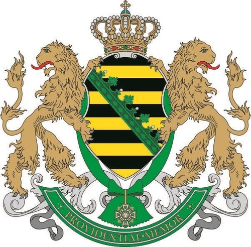 Aufkleber königreich sachsen - königreich,
