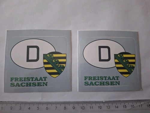 Aufkleber freistaat sachsen - 2,