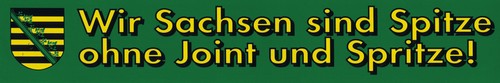 Aufkleber wir sachsen sind - aufkleber,