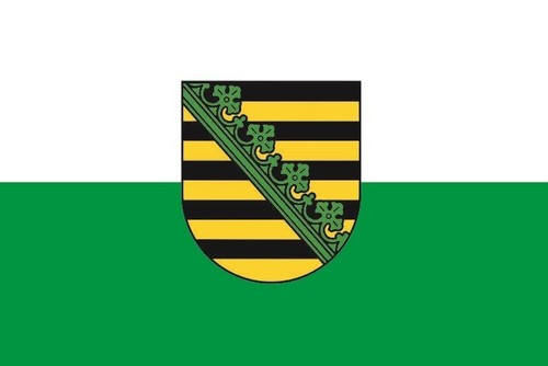 Aufkleber flagge sachsen - flagge, fahne