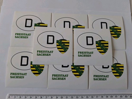 Aufkleber freistaat sachsen - aufkleber,
