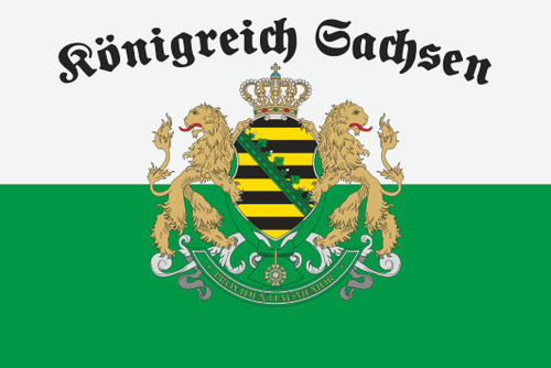 Aufkleber königreich sachsen - aufkleber,