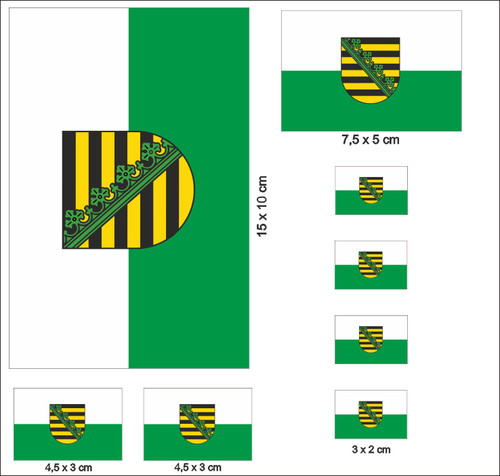 Aufkleber set flagge fahne - flagge,