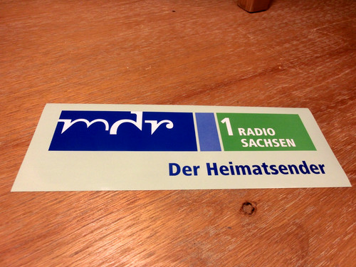Aufkleber sticker mdr 1 - aufkleber,