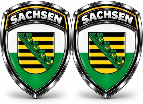 Aufkleber wappen sachsen 2 - aufkleber,