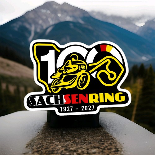 Motorsport sticker 100 - 100, jahre